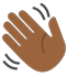 Waving hand